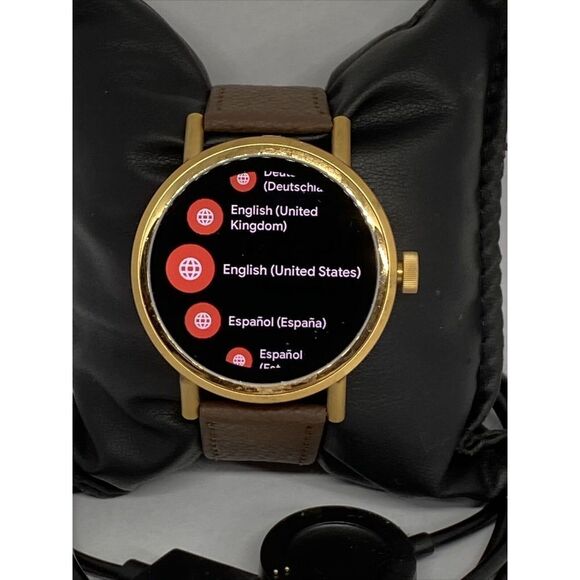 Misfit Gen 4 MIS7104 Women's Leather Digital Dial Genuine Smart Watch CR490 - Picture 3 of 12